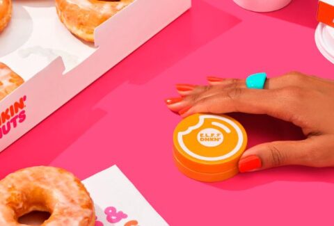 Still life of elf x DNKN' - Donut Forget Face Primer (82800)