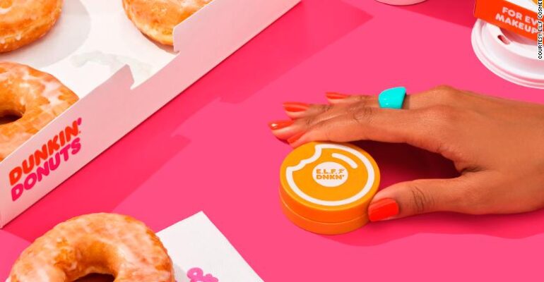 Still life of elf x DNKN' - Donut Forget Face Primer (82800)